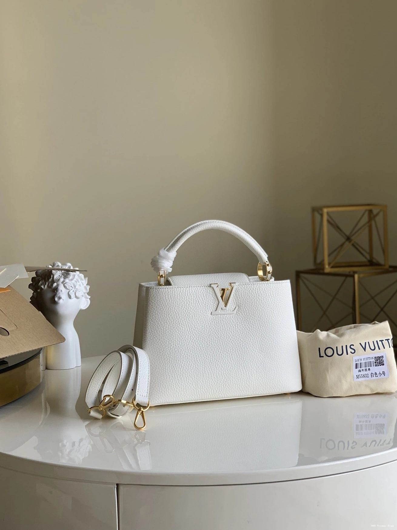 AAA Replica Ru LOUIS BB VUITTON CAPUCINES 0725